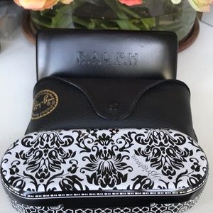 Trio of sunglass cases Lauren, RayBan, Brighton
